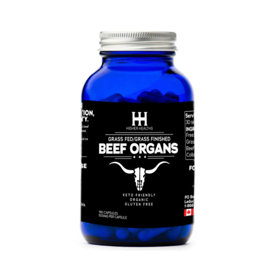 Beef Organs - Grass-Fed/Grass Finished 100% Freeze Dried